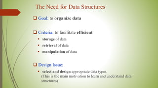 Data Structure and Algorithms | PPT
