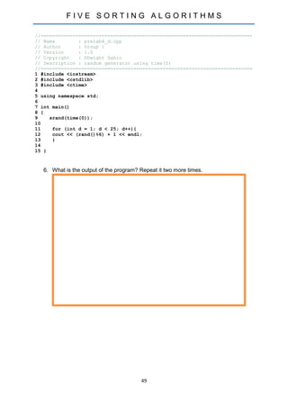 Dsa lab manual version 2 | PDF
