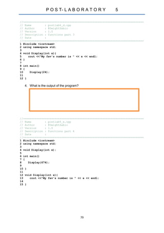 Dsa lab manual version 2 | PDF