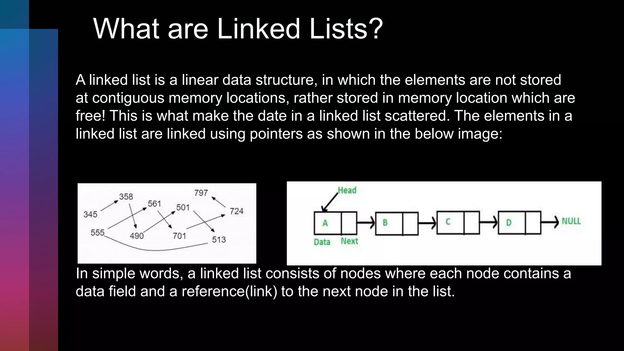 Linked list in Data Structure and Algorithm | PPT