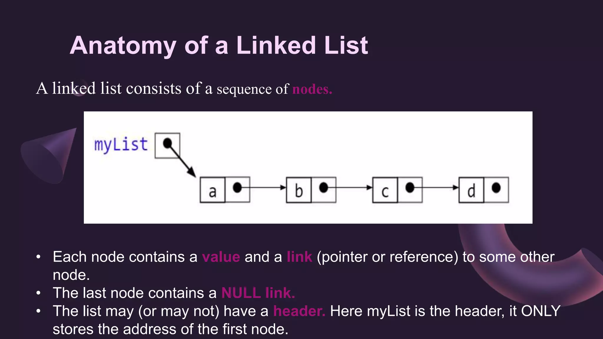 Linked list in Data Structure and Algorithm | PPT