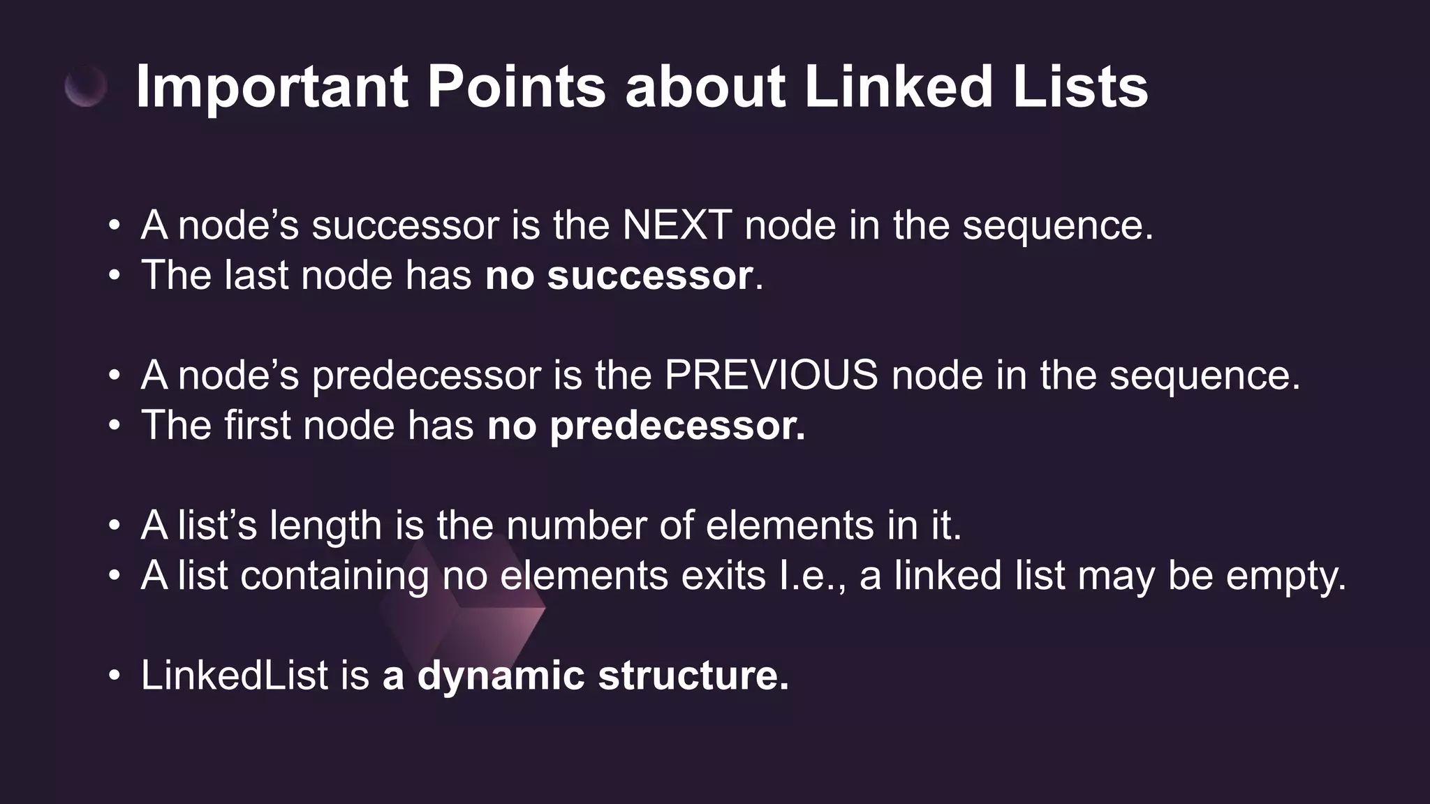 Linked list in Data Structure and Algorithm | PPT