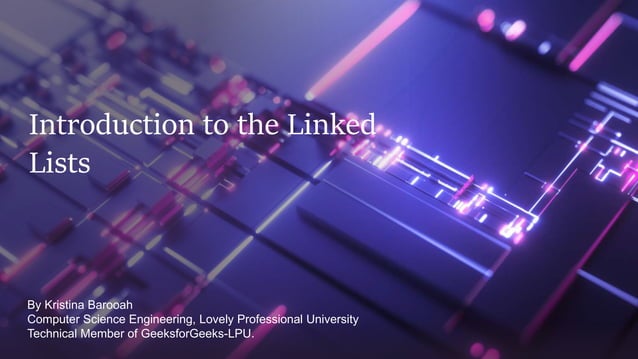 Linked list in Data Structure and Algorithm | PPTX | Programming ...