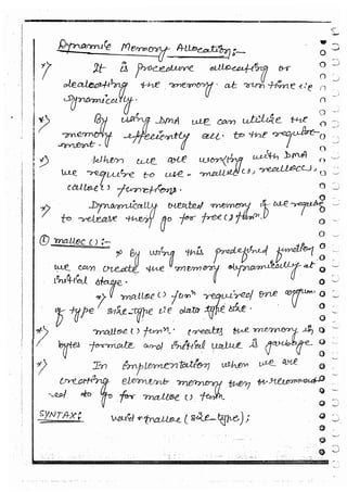 Notes for Data Structures and Algorithms | PDF
