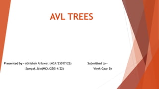 AVL tree PPT.pptx