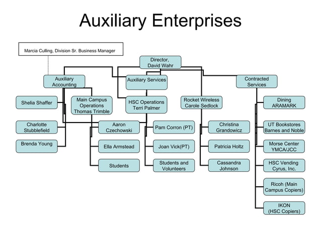 DSA Function Org. Chart in Detail | PPT