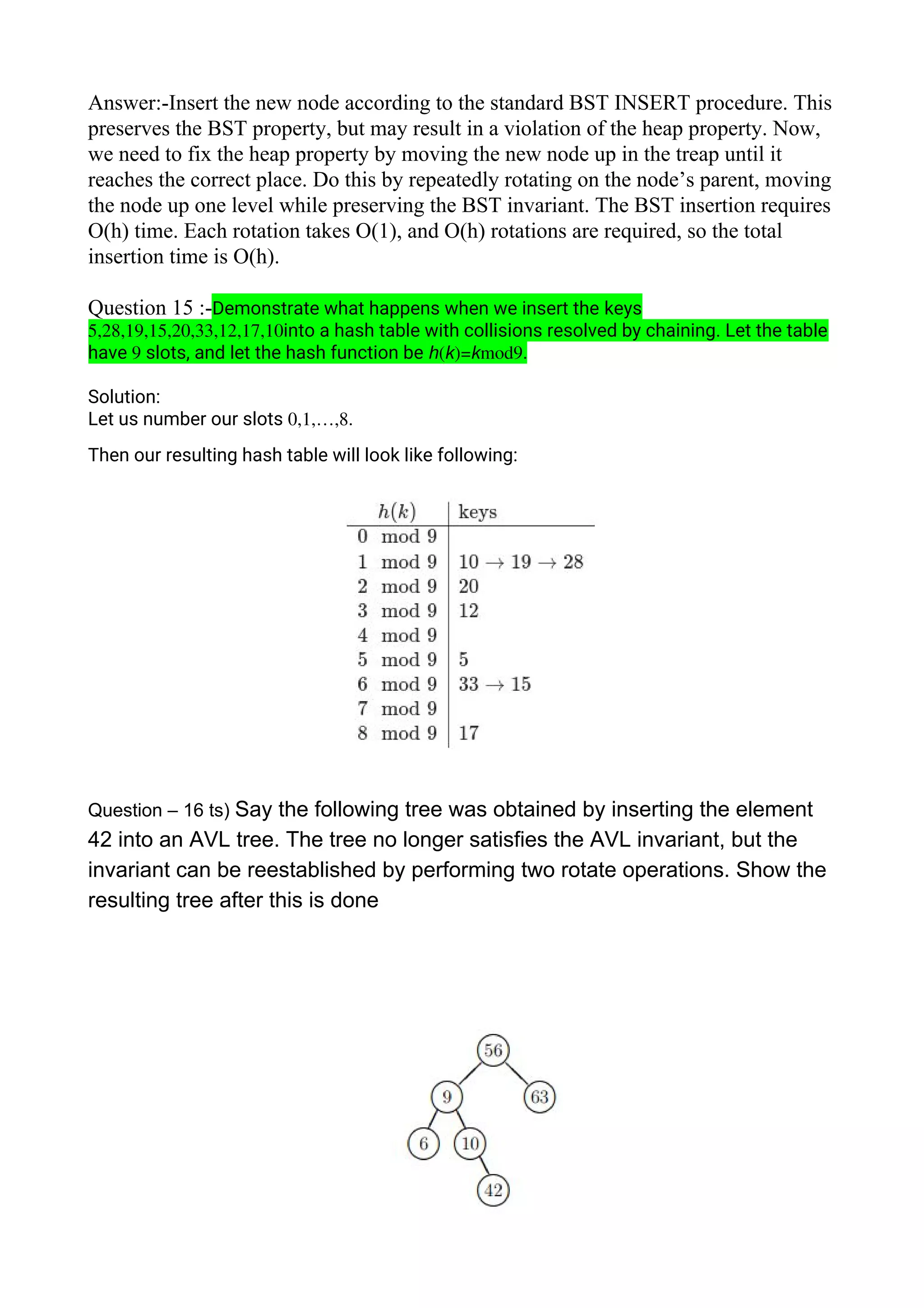 DSA (Data Structure and Algorithm) Questions | PDF | Free Download