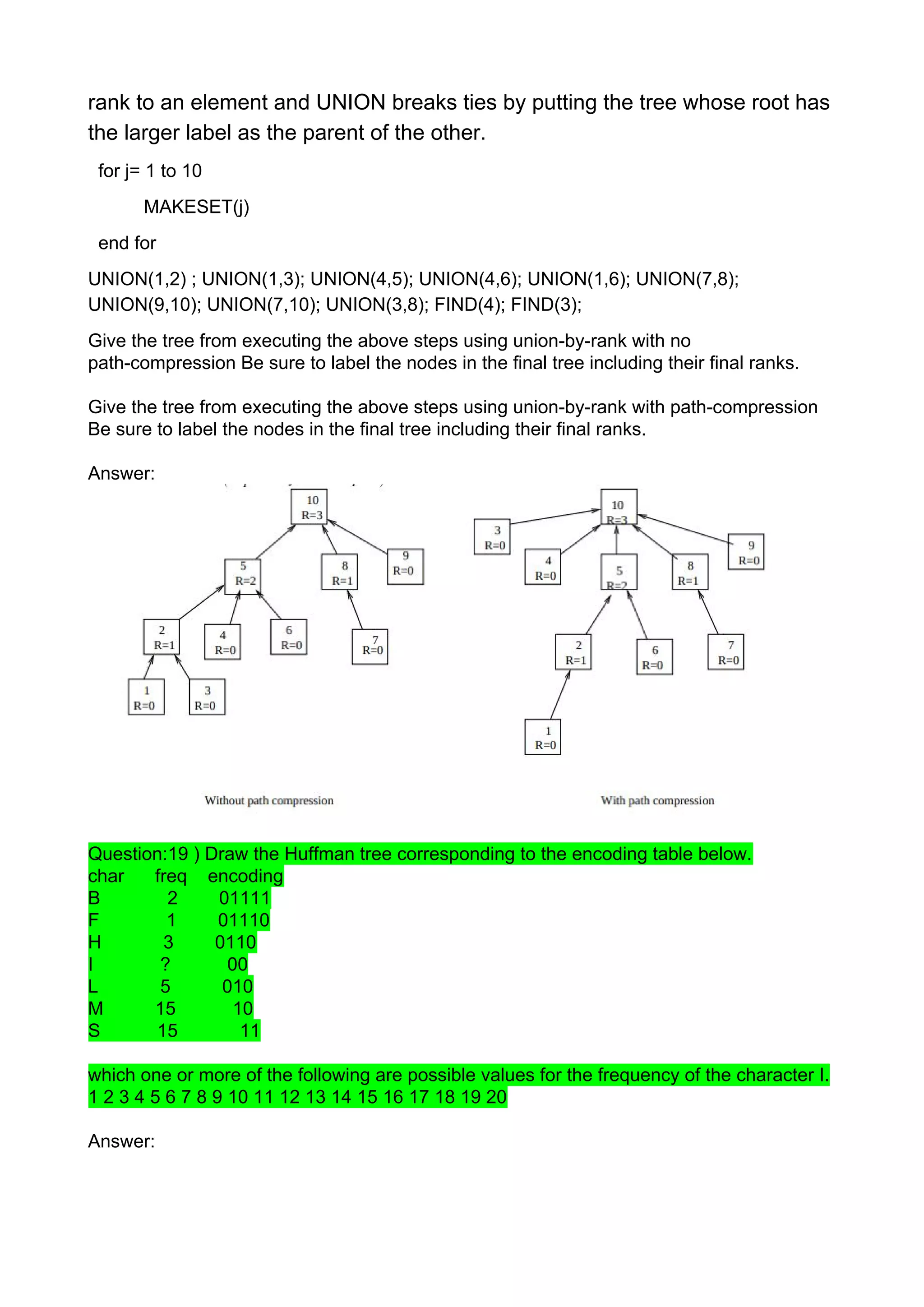 DSA (Data Structure and Algorithm) Questions | PDF
