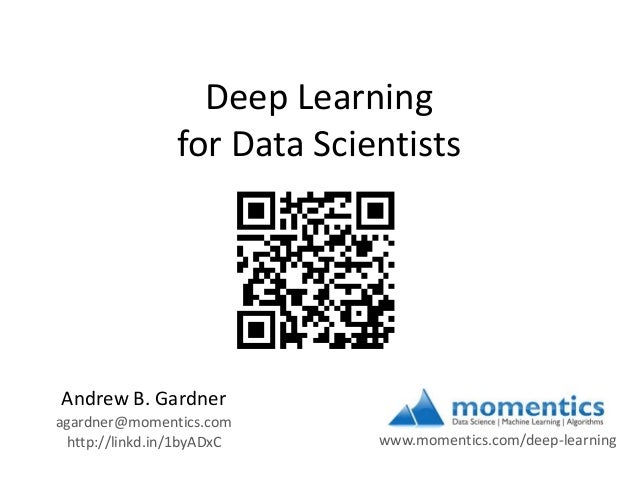 deep learning slideshare