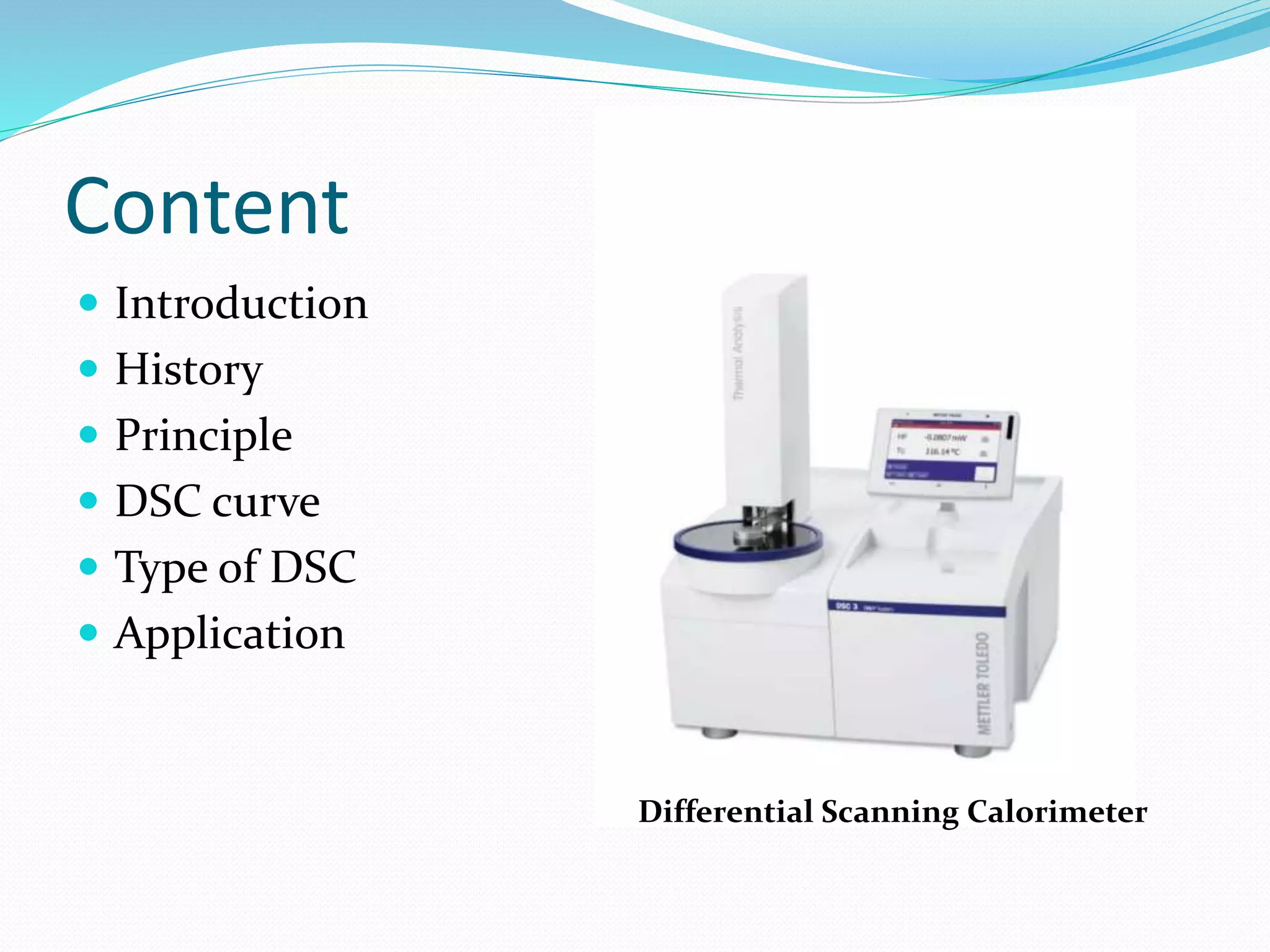 Differential Scanning Calorimetry (DSC) | PPTX | Chemistry | Science