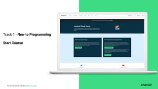 This work is licensed under the Apache 2.0 License
Track 1 - New to Programming
Start Course
 