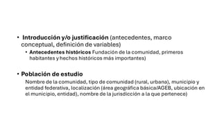 Determinantes de la Salud: Factores Clave y Diagnóstico Comunitario | PDF