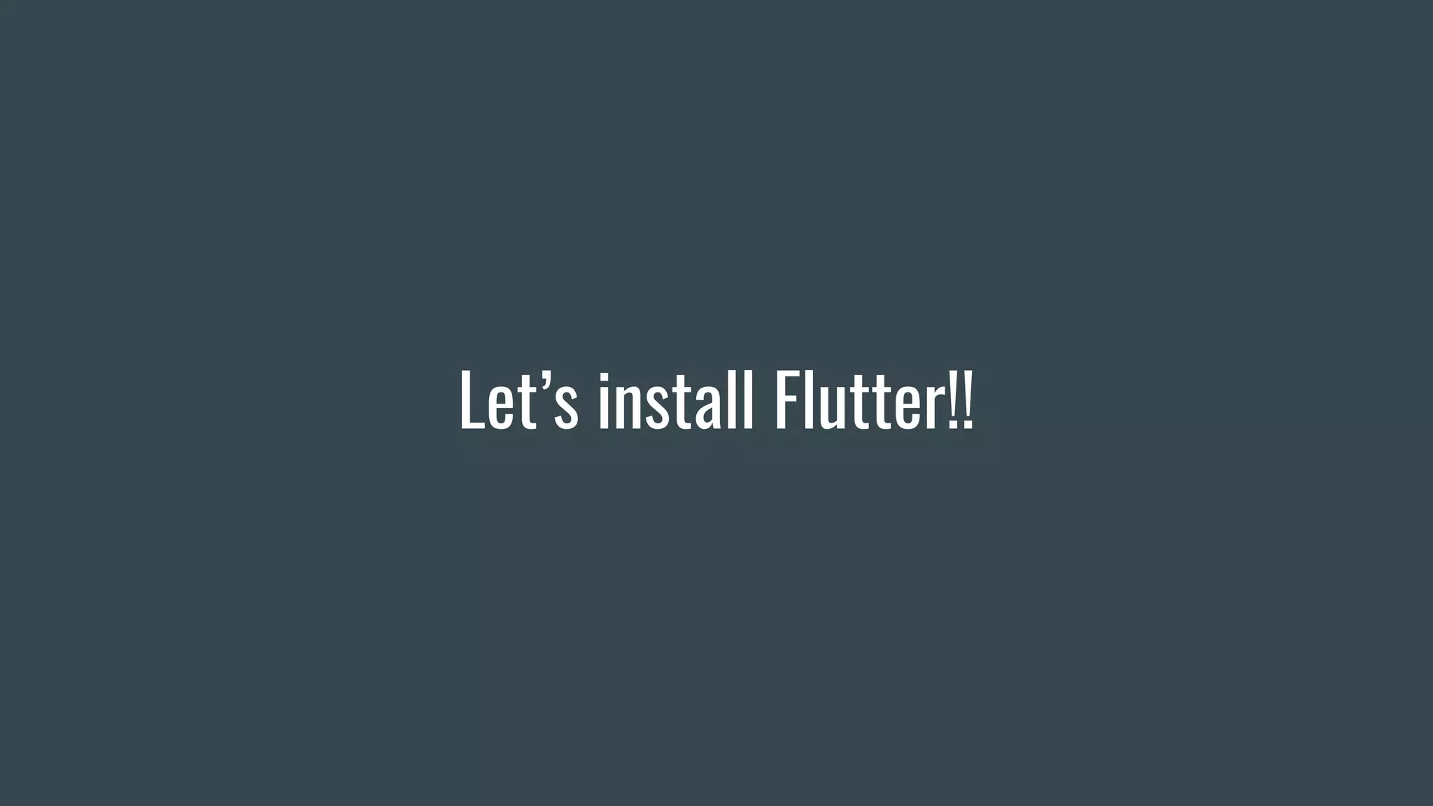 DSC IIITL Flutter Workshop