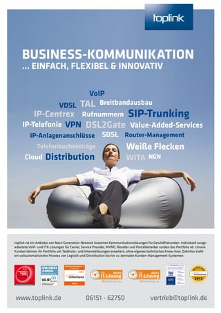 ITGLIE

D

M

Gastbeitrag Ingo Wolff, ITG

2013

Portel.de - Dschungelführer 2013

195

 