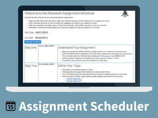 Assignment Scheduler
 
