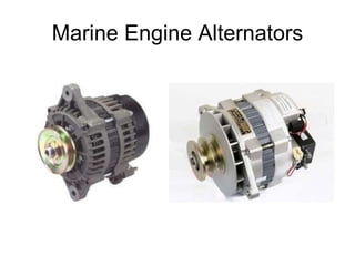 Marine Engine Alternators 