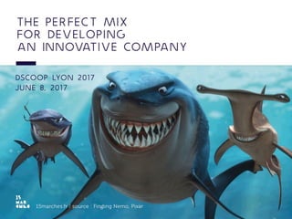 www.15marches.fr
Title	
The	Perfect	Mix	for	Developing	an	Innova6ve	
Company	:	Pixar’s	example	
	
 