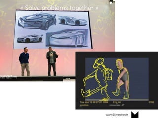 www.15marches.fr
« Solve problems together »
 