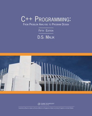 Ds C+++Programming+From+Problem+Analysis+to+Program+Design+_5th+Edition ...