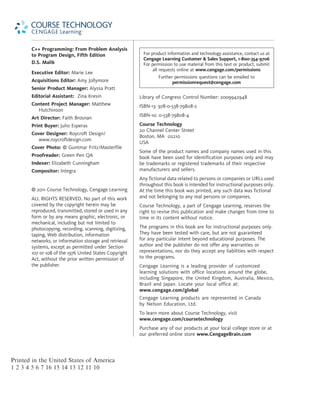 java programming from problem analysis to program... Ds C+++Programming+From+Problem+Analysis+to+Program+Design+_5th+Edition ...