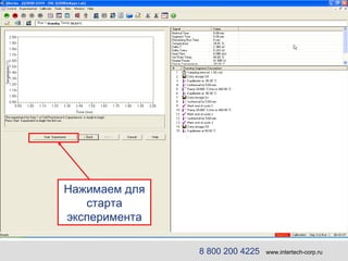 8 800 200 4225   www.intertech-corp.ru Нажимаем для старта эксперимента 