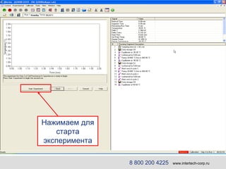 8 800 200 4225   www.intertech-corp.ru Нажимаем для старта эксперимента 