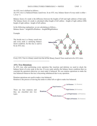 Dsc++ unit 3 notes | PDF