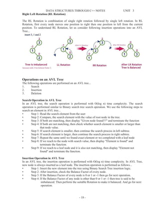 Dsc++ unit 3 notes | PDF