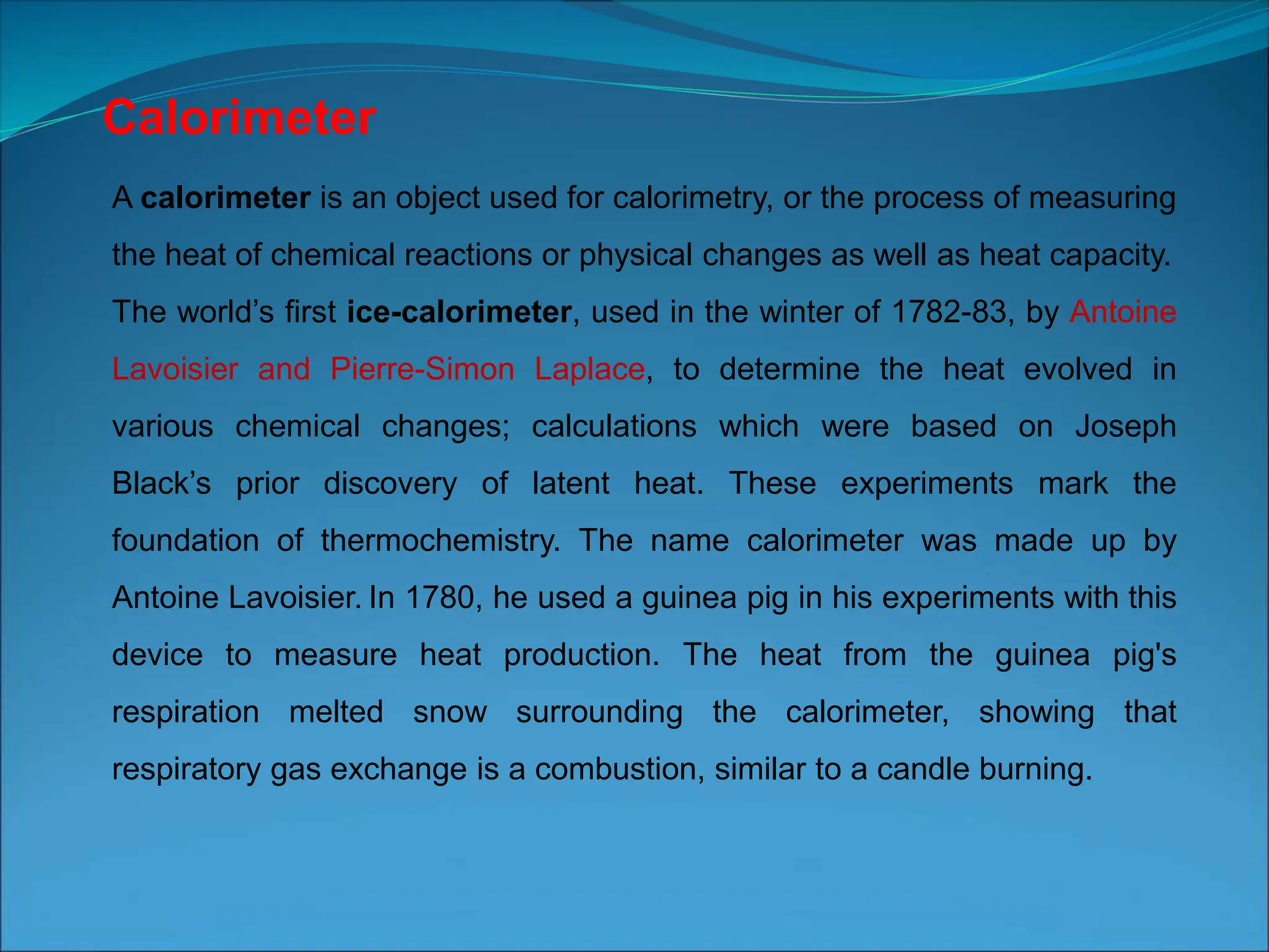 diffrential scanning calorimetry is a barnch of analytical chemistry PPT