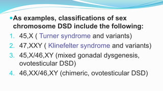 Disorders Sex Development | PPTX