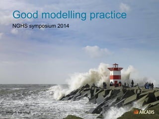 Good modelling practice 
NGHS symposium 2014 
Imagine the result  