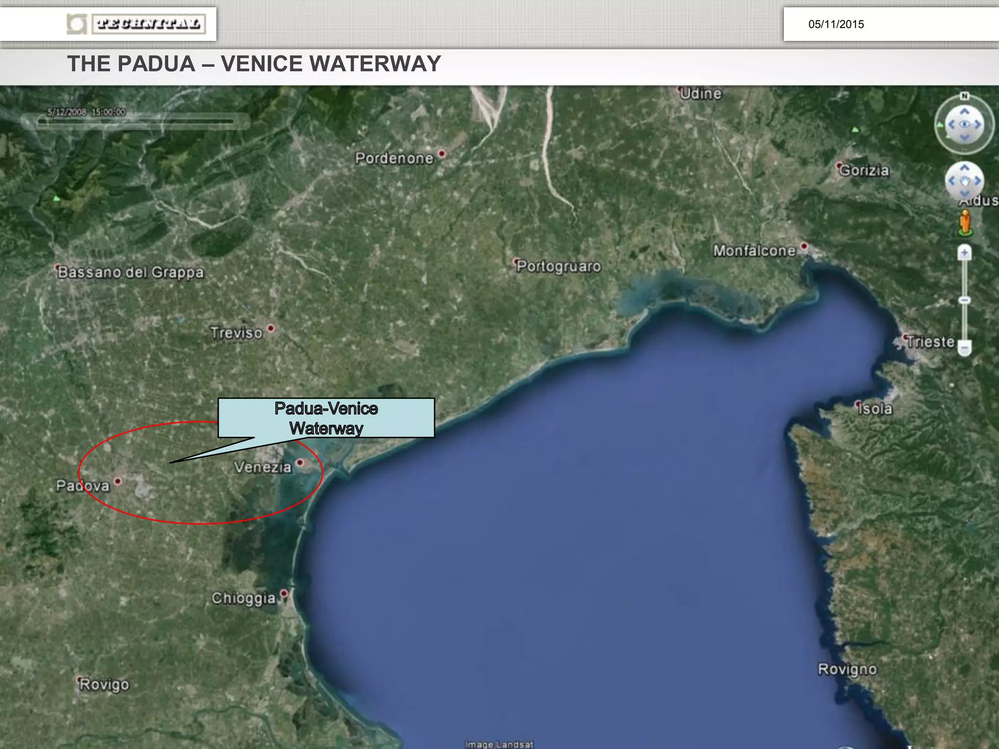 THE PADUA – VENICE WATERWAY
05/11/2015
 