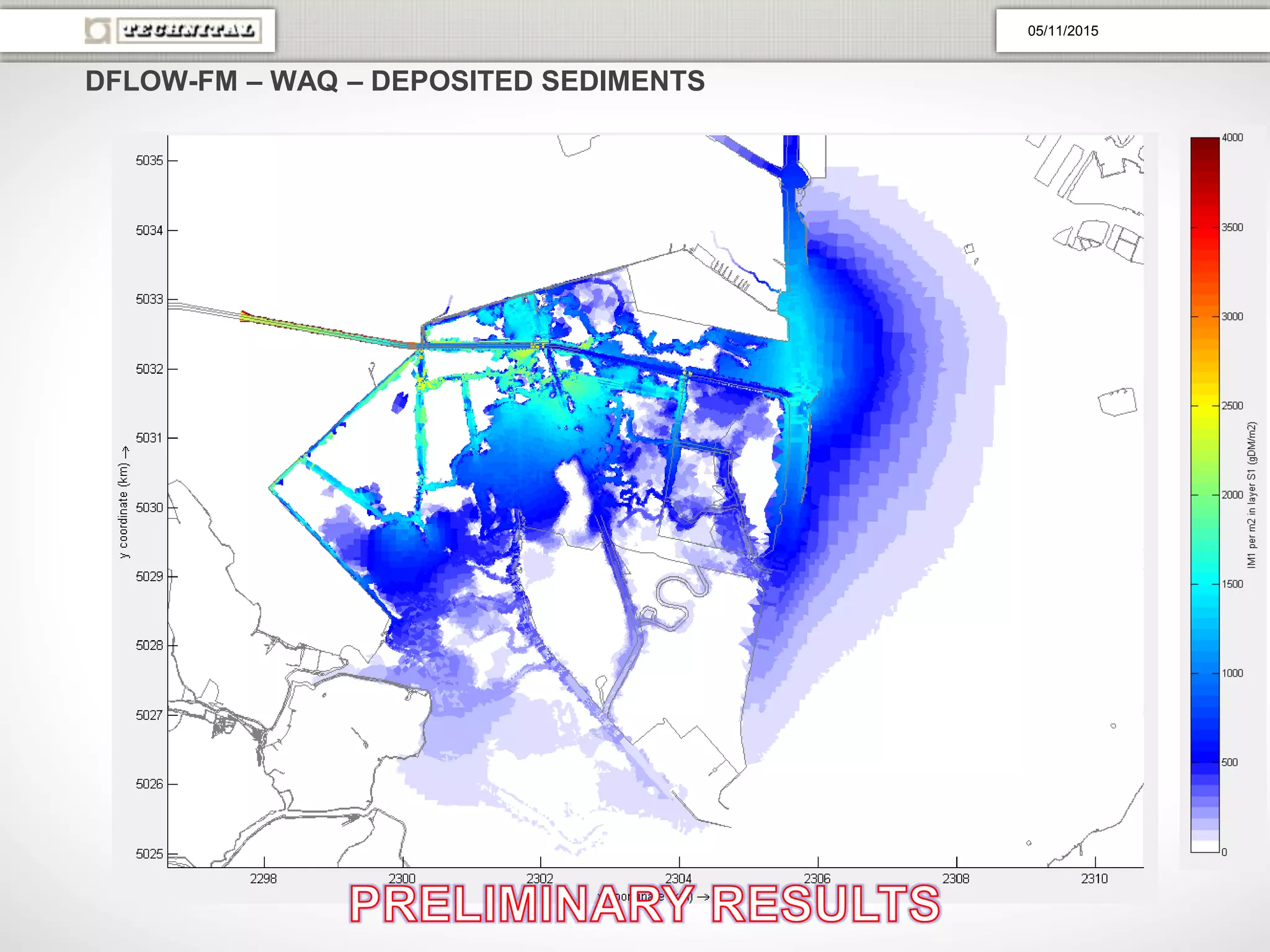 DFLOW-FM – WAQ – DEPOSITED SEDIMENTS
05/11/2015
 