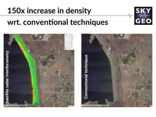 150x increase in density
wrt. conven=onal techniques
 