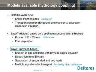 Wflow DSD-INT 2018 Catchment scale modelling of sediment dynamics using wflow ...