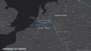 2
River Rhine
River Waal
 