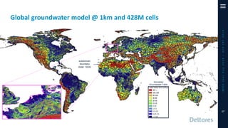 Global groundwater model @ 1km and 428M cells
iMODUserDay2019–DSD-INT2019
Simulated
Groundwater Table
subdomain
boundary
(total: 1024)
17
 