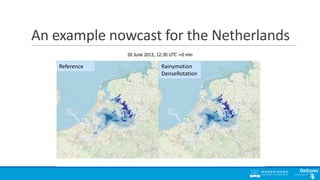 DSD-INT 2020 Radar rainfall nowcasting techniques for operational water ...