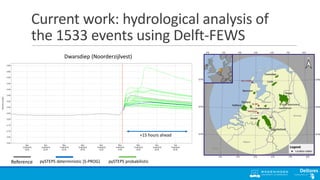 Current work: hydrological analysis of
the 1533 events using Delft-FEWS
Reference pySTEPS deterministic (S-PROG) pySTEPS p...