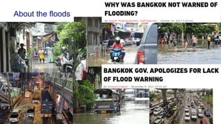 About the floods
 