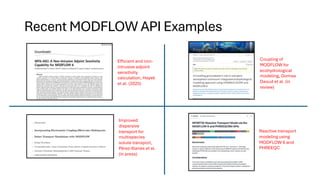 Modflow Api DSD-INT 2025 MODFLOW 6 Developments - Langevin | PDF