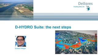 D-HYDRO Suite: the next steps
Edward Melger
 