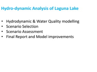 DSD-SEA 2018 Laguna Lake A Hydrodynamic and Water Quality Study of a ...