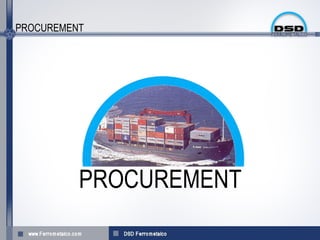 PROCUREMENT




          PROCUREMENT
 