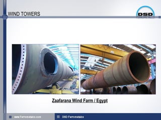 WIND TOWERS




              Zaafarana Wind Farm / Egypt
 
