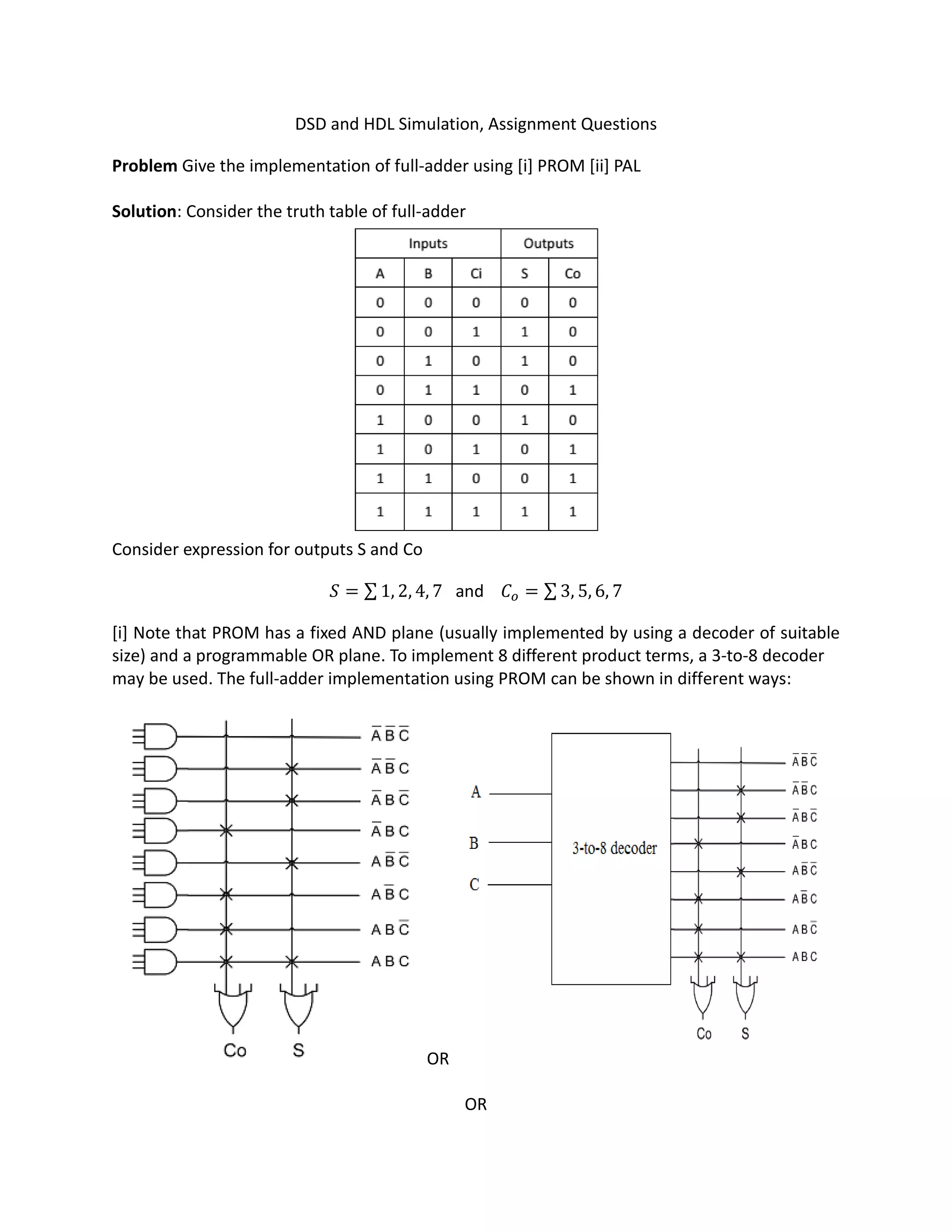 prom,pld problems | PDF | Programming Languages | Computing