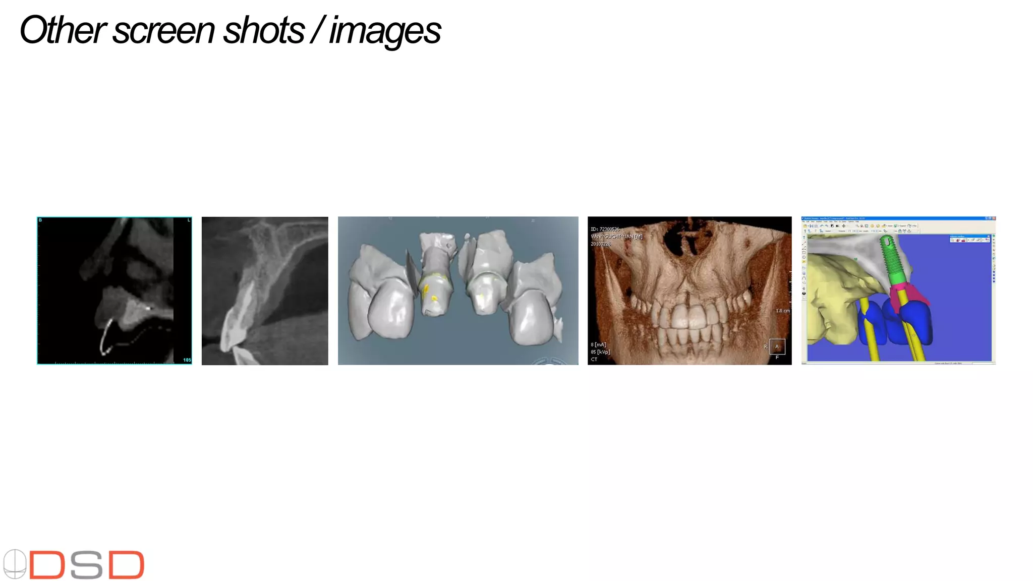 Other screen shots / images