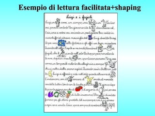 Esempio di lettura facilitata+shaping

 