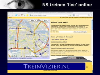 NS treinen ‘live’ online 
