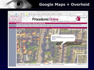 Google Maps + Overheid 
